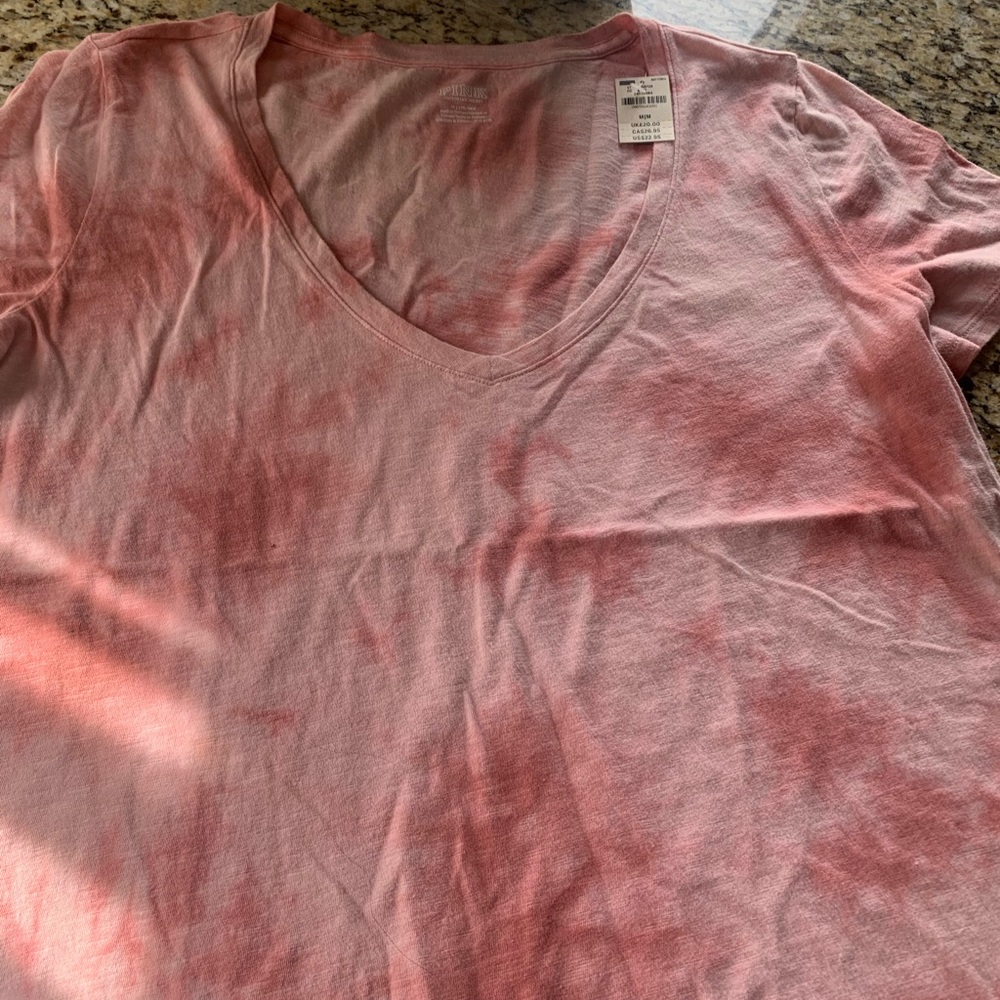 Victoria’s Secret Pink Tie Dye Tee